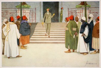 ハゲワシ、「エジプトの光の側」、1908年から 作： Lance Thackeray